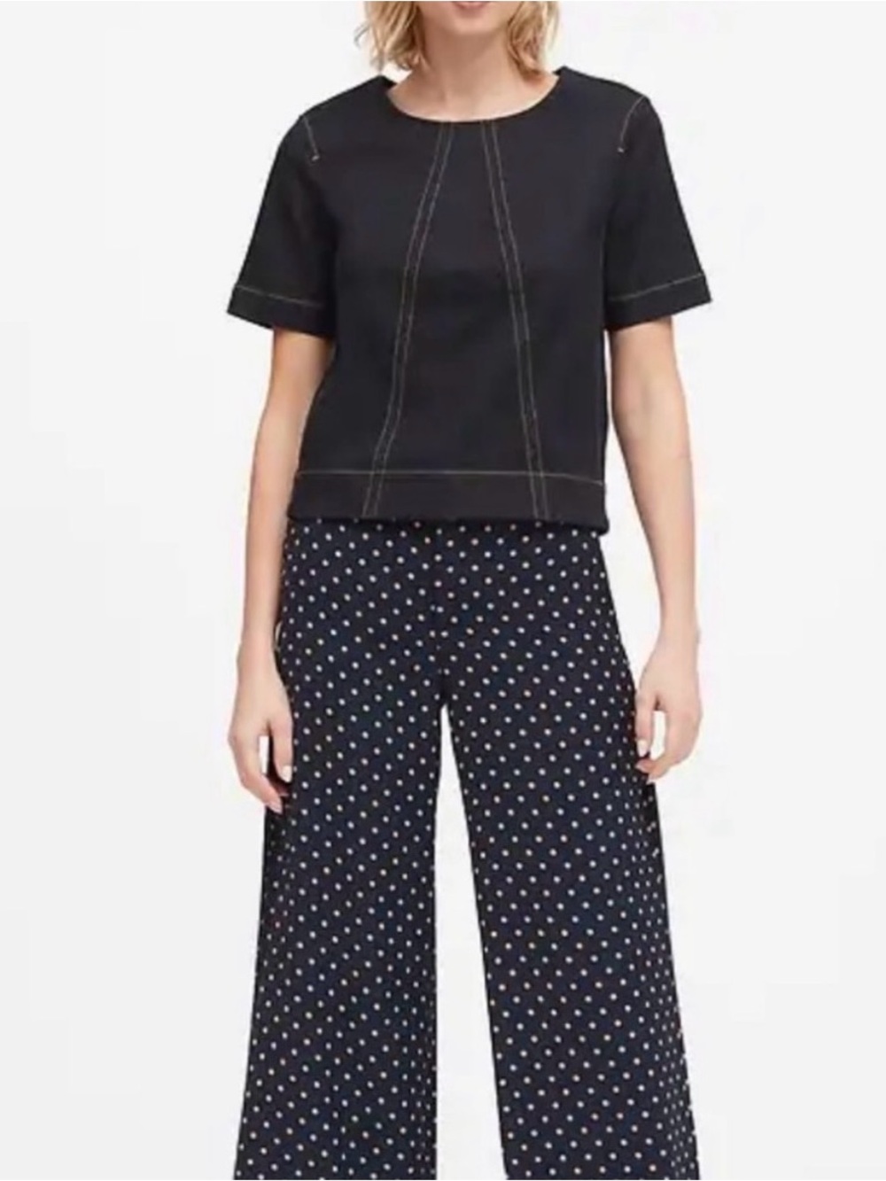 Boxy Denim Top